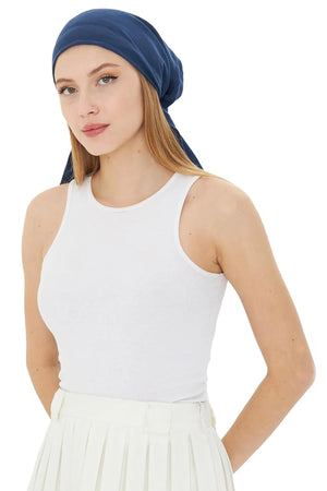 dscarf Headwear Pre Tied Head Scarves for Women Featuring | Soft Chemo Head Wear Headcover Ready Headwear