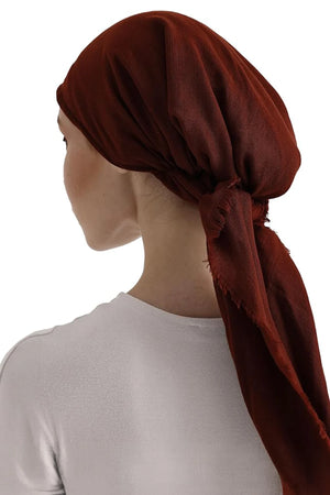 dscarf Headwear Pre Tied Head Scarves for Women Featuring | Soft Chemo Head Wear Headcover Ready Headwear