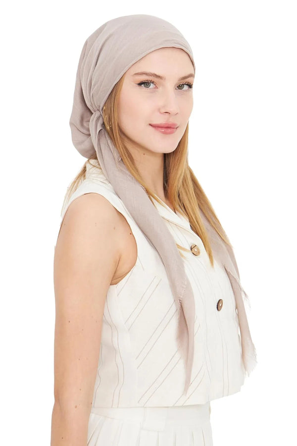 dscarf Headwear Pre Tied Head Scarves for Women Featuring | Soft Chemo Head Wear Headcover Ready Headwear