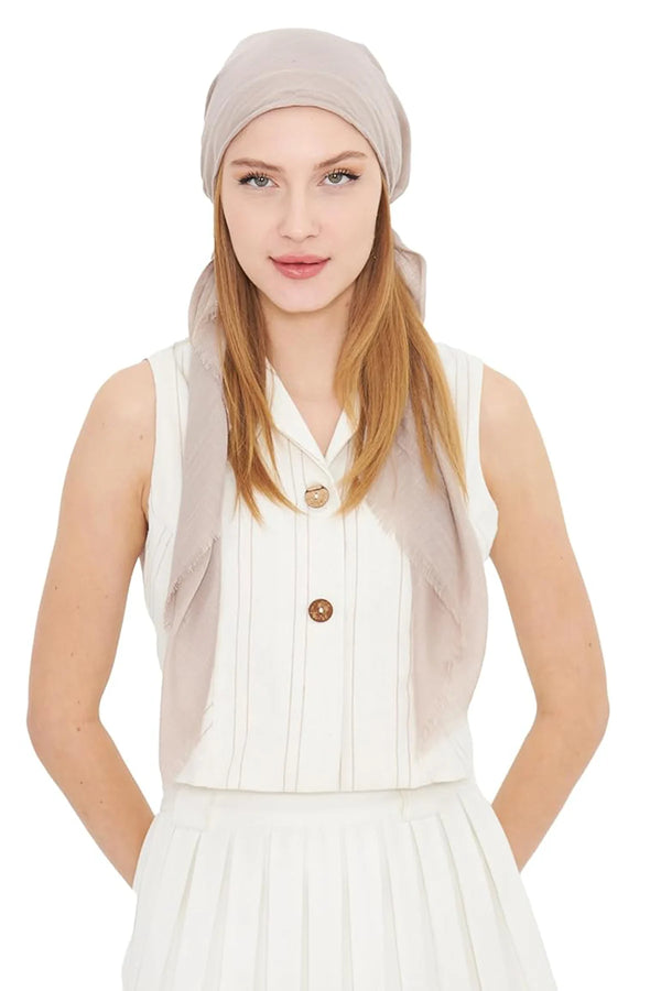 dscarf Headwear Pre Tied Head Scarves for Women Featuring | Soft Chemo Head Wear Headcover Ready Headwear