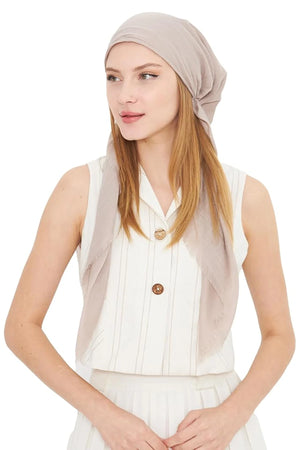 dscarf Headwear Pre Tied Head Scarves for Women Featuring | Soft Chemo Head Wear Headcover Ready Headwear
