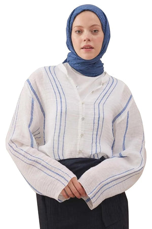dscarf Wrinkle Long Scarf | Women Muslim Head Wraps Hijab | Soft Crinkle Scarf for Seasons | Solid Color Long Bambu Shawl