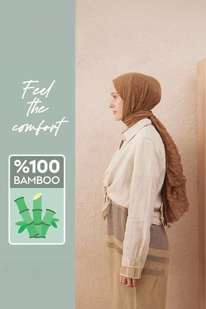 dscarf Wrinkle Long Scarf | Women Muslim Head Wraps Hijab | Soft Crinkle Scarf for Seasons | Solid Color Long Bambu Shawl